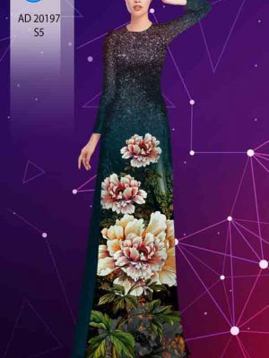 1603092704 599 Vai ao dai hoa in 3D kieu moi AD 20197