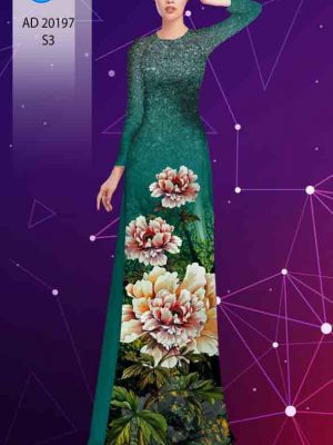 1603092705 821 Vai ao dai hoa in 3D kieu moi AD 20197