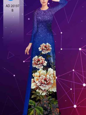 1603092706 994 Vai ao dai hoa in 3D kieu moi AD 20197