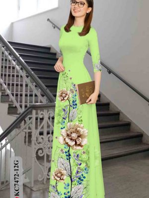 Vải áo dài hoa in 3D kiểu mới AD KC7472 21 1603181366 184 Vai ao dai hoa in 3D kieu moi AD KC7472
