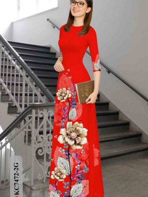 Vải áo dài hoa in 3D kiểu mới AD KC7472 34 1603181370 753 Vai ao dai hoa in 3D kieu moi AD KC7472