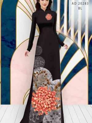 Vải áo dài hoa cúc đại đóa thiết kế 2020 AD 20283 25 1603181912 414 Vai ao dai hoa cuc dai doa thiet ke 2020