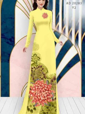 Vải áo dài hoa cúc đại đóa thiết kế 2020 AD 20283 27 1603181913 288 Vai ao dai hoa cuc dai doa thiet ke 2020