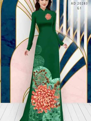 Vải áo dài hoa cúc đại đóa thiết kế 2020 AD 20283 30 1603181913 932 Vai ao dai hoa cuc dai doa thiet ke 2020