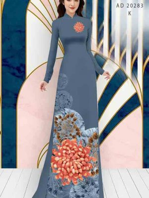 Vải áo dài hoa cúc đại đóa thiết kế 2020 AD 20283 33 1603181914 208 Vai ao dai hoa cuc dai doa thiet ke 2020