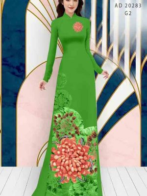 Vải áo dài hoa cúc đại đóa thiết kế 2020 AD 20283 31 1603181914 841 Vai ao dai hoa cuc dai doa thiet ke 2020