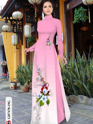 Vải áo dài hoa in 3D thiết kế 2020 AD GH7478 24 1603260168 74 Vai ao dai hoa in 3D thiet ke 2020 AD