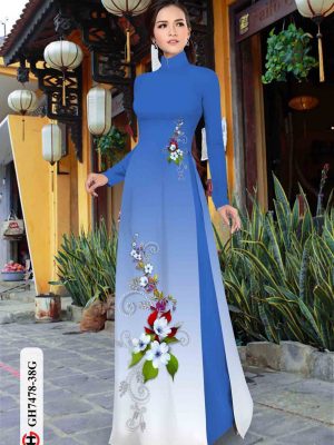 Vải áo dài hoa in 3D thiết kế 2020 AD GH7478 22 1603260168 997 Vai ao dai hoa in 3D thiet ke 2020 AD