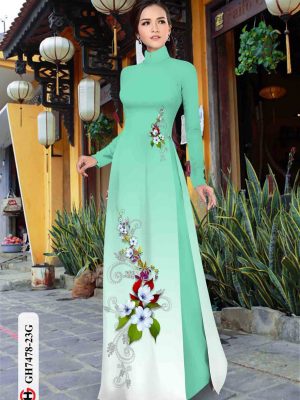 Vải áo dài hoa in 3D thiết kế 2020 AD GH7478 25 1603260169 243 Vai ao dai hoa in 3D thiet ke 2020 AD