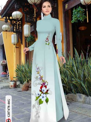 Vải áo dài hoa in 3D thiết kế 2020 AD GH7478 26 1603260169 534 Vai ao dai hoa in 3D thiet ke 2020 AD