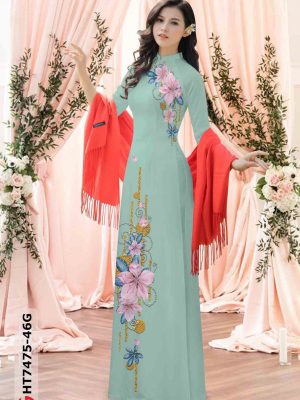 Vải áo dài hoa in 3D kiểu mới AD HT7475 20 1603263470 602 Vai ao dai hoa in 3D kieu moi AD HT7475