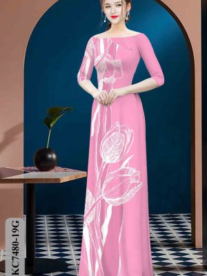 Vải áo dài hoa hồng mới ra AD KC7480 17 1603264030 129 Vai ao dai hoa hong moi ra AD KC7480