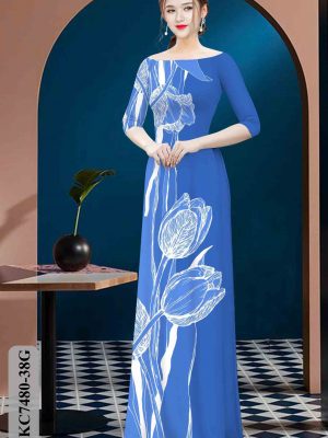 Vải áo dài hoa hồng mới ra AD KC7480 22 1603264031 432 Vai ao dai hoa hong moi ra AD KC7480