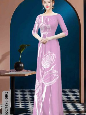 Vải áo dài hoa hồng mới ra AD KC7480 28 1603264032 336 Vai ao dai hoa hong moi ra AD KC7480
