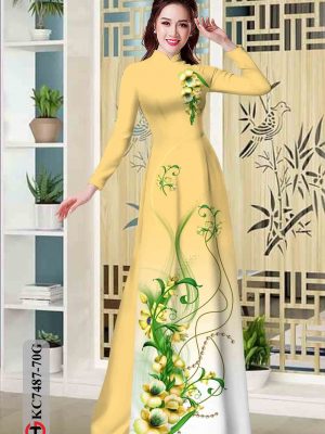 Vải áo dài hoa in 3D kiểu mới AD KC7487 30 1603340776 625 Vai ao dai hoa in 3D kieu moi AD KC7487