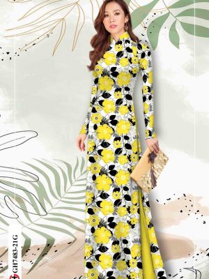 Vải áo dài hoa đều thiết kế 2020 AD GH7483 24 1603340938 141 Vai ao dai hoa deu thiet ke 2020 AD GH7483