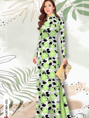 Vải áo dài hoa đều thiết kế 2020 AD GH7483 25 1603340938 384 Vai ao dai hoa deu thiet ke 2020 AD GH7483