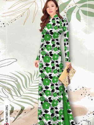 Vải áo dài hoa đều thiết kế 2020 AD GH7483 22 1603340938 750 Vai ao dai hoa deu thiet ke 2020 AD GH7483