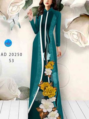 Vải áo dài hoa in 3D thiết kế 2020 AD 20250 25 1603341627 822 Vai ao dai hoa in 3D thiet ke 2020 AD