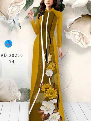 Vải áo dài hoa in 3D thiết kế 2020 AD 20250 27 1603341628 207 Vai ao dai hoa in 3D thiet ke 2020 AD