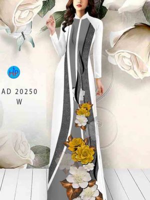 Vải áo dài hoa in 3D thiết kế 2020 AD 20250 30 1603341628 495 Vai ao dai hoa in 3D thiet ke 2020 AD