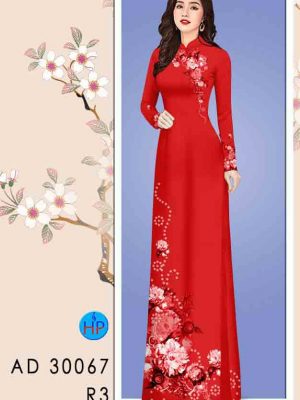 Vải áo dài hoa in 3D thiết kế 2020 AD 30067 22 1603342571 11 Vai ao dai hoa in 3D thiet ke 2020 AD