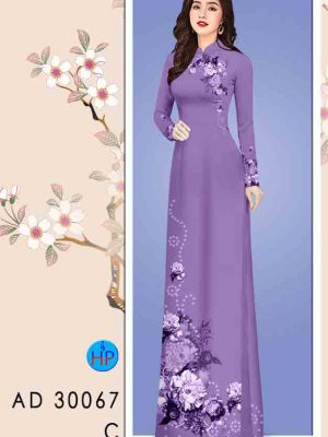 Vải áo dài hoa in 3D thiết kế 2020 AD 30067 21 1603342571 571 Vai ao dai hoa in 3D thiet ke 2020 AD
