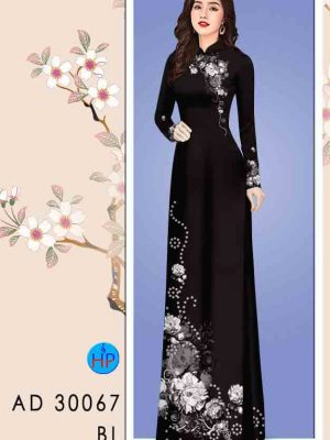 Vải áo dài hoa in 3D thiết kế 2020 AD 30067 24 1603342572 357 Vai ao dai hoa in 3D thiet ke 2020 AD