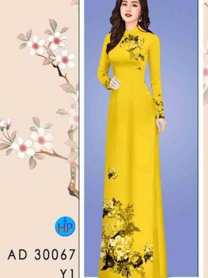 Vải áo dài hoa in 3D thiết kế 2020 AD 30067 26 1603342572 565 Vai ao dai hoa in 3D thiet ke 2020 AD