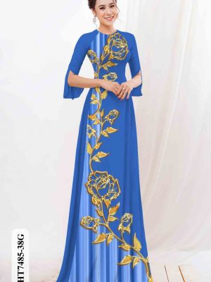 1603342700 444 Vai ao dai hoa hong kieu moi AD HT7485