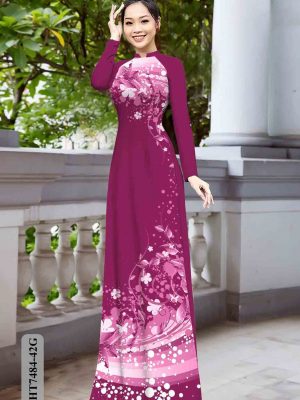 Vải áo dài hoa văn thiết kế 2020 AD HT7484 22 1603342826 451 Vai ao dai hoa van thiet ke 2020 AD HT7484