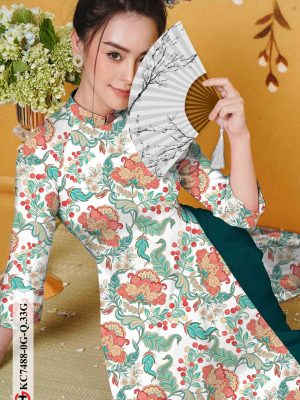 Vải áo dài hoa đều mới ra AD KC7488 18 1603343398 673 Vai ao dai hoa deu moi ra AD KC7488