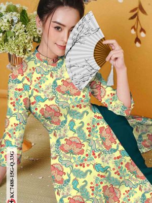 Vải áo dài hoa đều mới ra AD KC7488 19 1603343399 400 Vai ao dai hoa deu moi ra AD KC7488