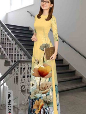 1603439524 232 Vai ao dai hoa in 3D thiet ke 2020 AD