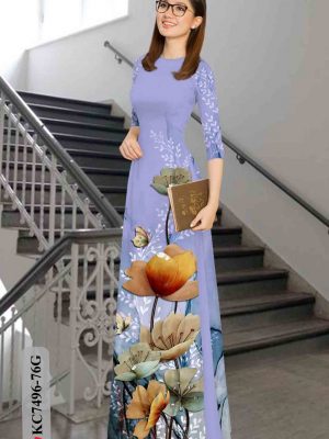 1603439524 488 Vai ao dai hoa in 3D thiet ke 2020 AD