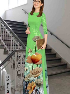 1603439524 59 Vai ao dai hoa in 3D thiet ke 2020 AD
