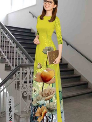 1603439524 951 Vai ao dai hoa in 3D thiet ke 2020 AD