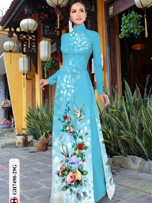 Vải áo dài hoa in 3D kiểu mới AD GH7490 19 1603439960 251 Vai ao dai hoa in 3D kieu moi AD GH7490