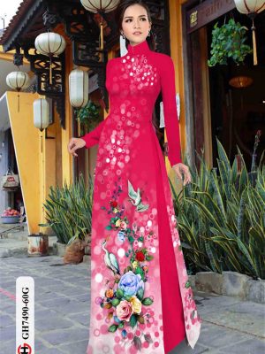 Vải áo dài hoa in 3D kiểu mới AD GH7490 22 1603439961 292 Vai ao dai hoa in 3D kieu moi AD GH7490