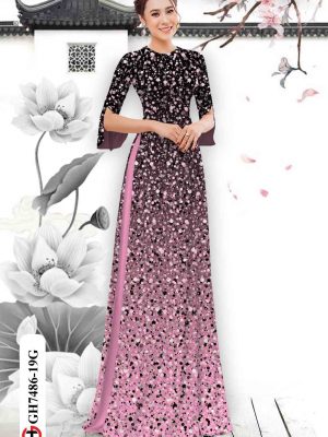 Vải áo dài hoa nhí thiết kế 2020 AD GH7486 21 1603440094 314 Vai ao dai hoa nhi thiet ke 2020 AD GH7486