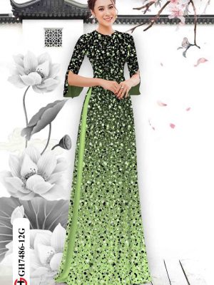 Vải áo dài hoa nhí thiết kế 2020 AD GH7486 23 1603440095 186 Vai ao dai hoa nhi thiet ke 2020 AD GH7486