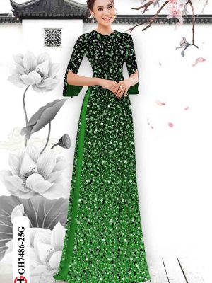 Vải áo dài hoa nhí thiết kế 2020 AD GH7486 26 1603440095 451 Vai ao dai hoa nhi thiet ke 2020 AD GH7486