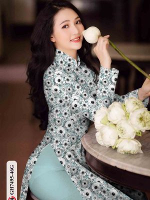 Vải áo dài hoa đều kiểu mới AD GH7495 20 1603440531 360 Vai ao dai hoa deu kieu moi AD GH7495