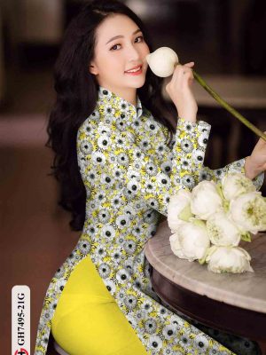 Vải áo dài hoa đều kiểu mới AD GH7495 23 1603440532 44 Vai ao dai hoa deu kieu moi AD GH7495