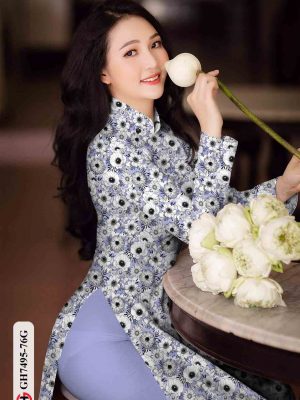 Vải áo dài hoa đều kiểu mới AD GH7495 26 1603440533 171 Vai ao dai hoa deu kieu moi AD GH7495
