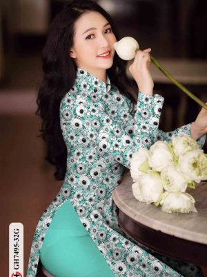 Vải áo dài hoa đều kiểu mới AD GH7495 29 1603440533 987 Vai ao dai hoa deu kieu moi AD GH7495