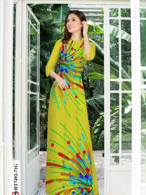 1603440800 66 Vai ao dai hoa van thiet ke 2020 AD HT7492