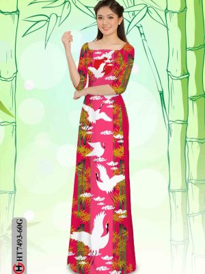 Vải áo dài hạc và trúc kiểu mới AD HT7493 17 1603441204 165 Vai ao dai hac va truc kieu moi AD HT7493