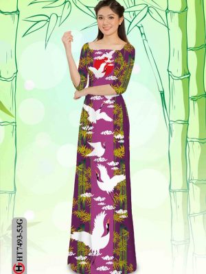Vải áo dài hạc và trúc kiểu mới AD HT7493 19 1603441204 247 Vai ao dai hac va truc kieu moi AD HT7493