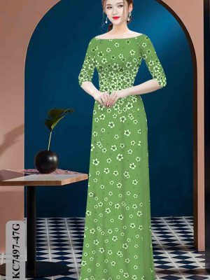 Vải áo dài hoa in 3D mới ra AD KC7497 27 1603441331 321 Vai ao dai hoa in 3D moi ra AD KC7497